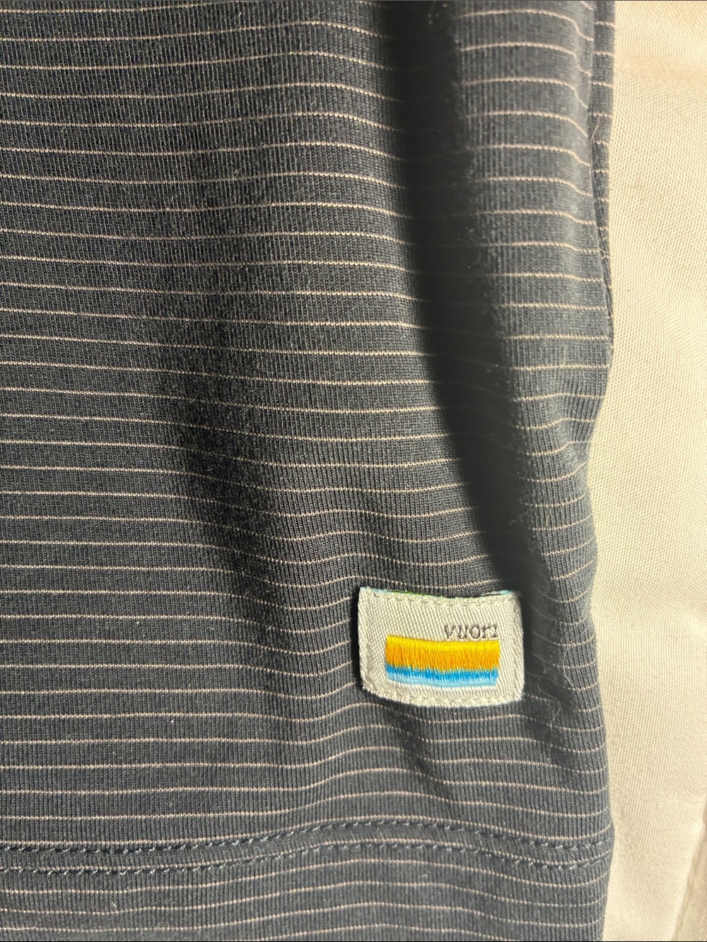 Vuori Black Short-Sleeve Henley Polo - Picture 3 of 7